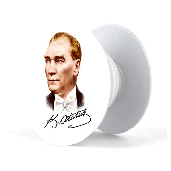 Atatürk 4 Temalı Pop Socket Telefon Tutucu