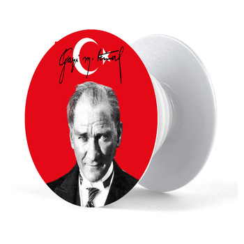 Atatürk 6 Temalı Pop Socket Telefon Tutucu
