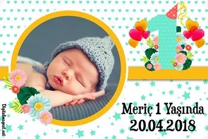 1 Yaşında Temalı Doğum Günü Konsepti