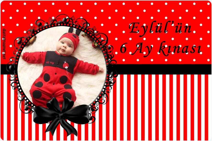 6 Ay Kınası İçin Parti Süsleri