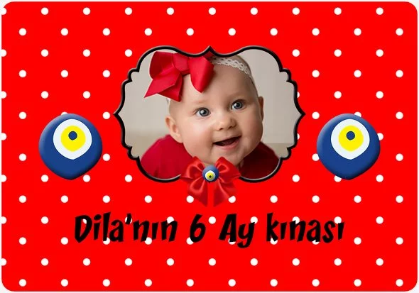 6 Ay Kınası İçin Süsler