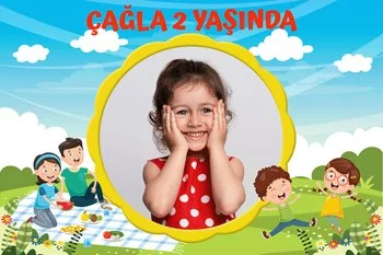 Aile ile Piknik Temalı Parti Konsept