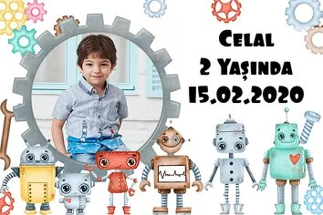 Akıllı Robotlar Temalı Parti Konsept
