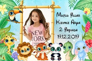 Amazon Safari Temalı Parti Konsept