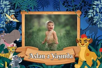 Aslan Koruyucular Temalı Doğum Günü Konsepti