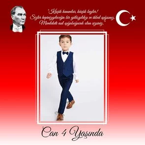 Atatürk ve Bayrak Temalı Parti Konsept