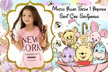 Baby Winnie The Pooh Temalı Parti Konsept