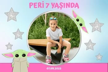 Baby Yoda Temalı Parti Konsept