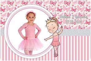 Balerin Temalı Doğum Günü Konsepti