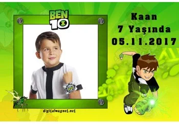  Ben 10 Temalı Doğum Günü Konsepti