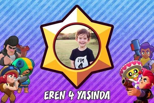 Brawl Stars Temalı Doğum Günü Parti Konsepti