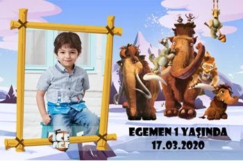 Buz Devri Temalı Parti Konsept