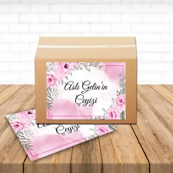 Çeyiz Kolisi Sticker