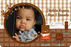 Çikolata Temalı Doğum Günü Konsepti