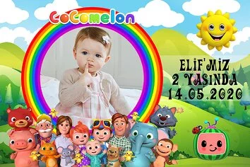 Cocomelon Temalı Parti Konsept