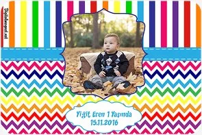 Gökkuşağı Temalı Doğum Günü Konsepti