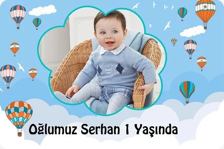 Gökyüzündeki Balonlar Temalı Parti Konsept