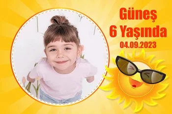 Gözlüklü Güneş Temalı Parti Konsept