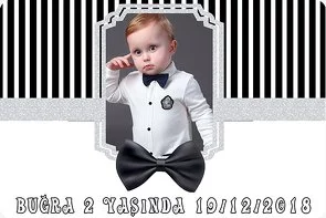 Gri Papyon Temalı Doğum Günü Konsepti