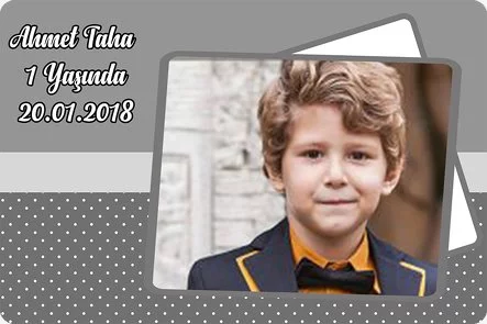 Gri Temalı Doğum Günü Konsepti