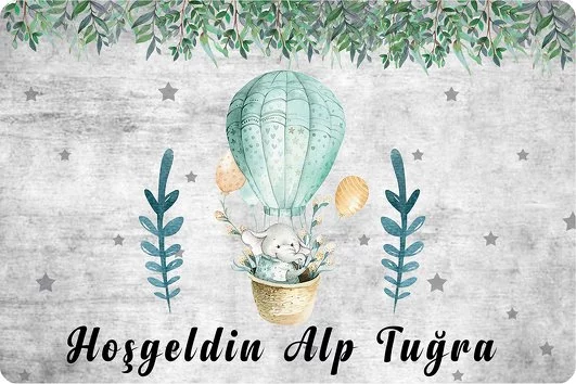 Hoşgeldin Bebek Fil Temalı Parti Konsept