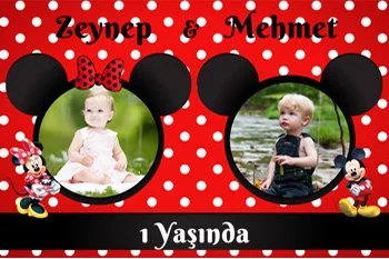 İkizler için Temalı Parti Konsept