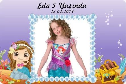 İnci Temalı Deniz Kızı Doğum Günü Konsepti