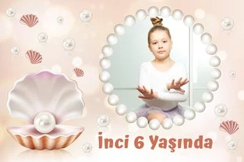 İnci Temalı Doğum Günü Konsepti