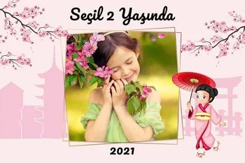 Japon Sakura Çiçekleri Temalı Parti Konsepti