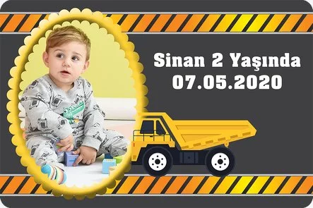 Kamyon Temalı Doğum Günü Konsepti