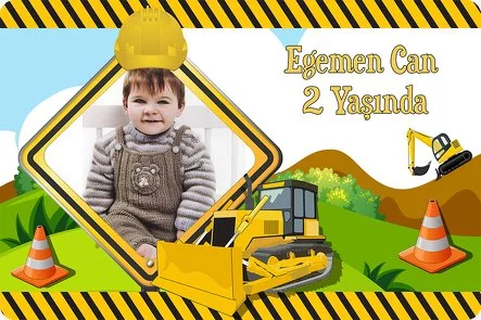 Kepçe 2 Temalı Doğum Günü Konsepti