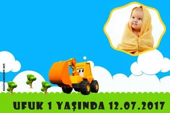 Kepçe Temalı Doğum Günü Konsept