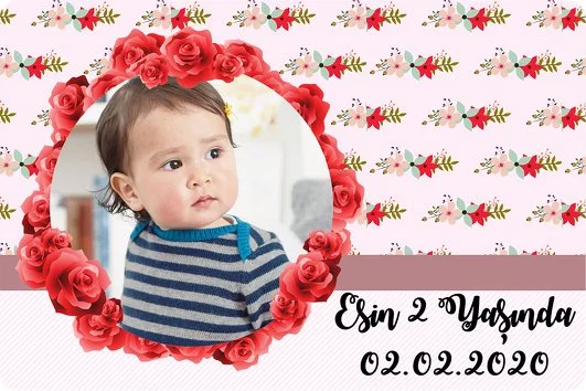 Kırmızı Gül Temalı Parti Konsept