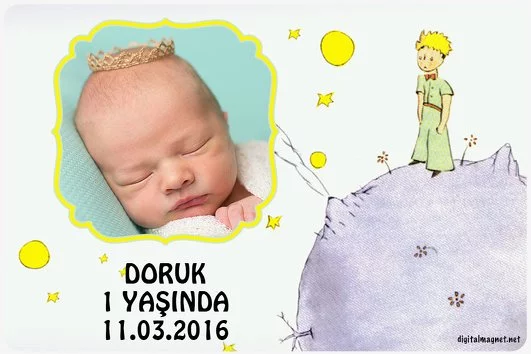 Küçük Prens Klasik Temalı Doğum Günü Konsepti