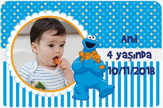 Kurabiye Canavarları Temalı Doğum Günü Konsepti