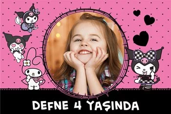 Kuromi Temalı Parti Konsept