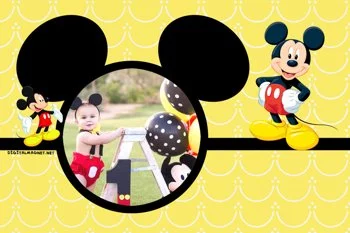 Mickey Mouse Temalı Doğum Günü Konsepti