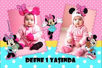 Minnie Mouse Doğum Günü Konsepti