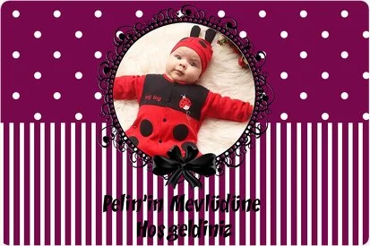 Mürdüm 6 Ay Kınası İçin Parti Süsleri