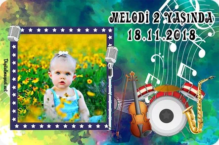 Müzik 2 Temalı Doğum Günü Konsepti
