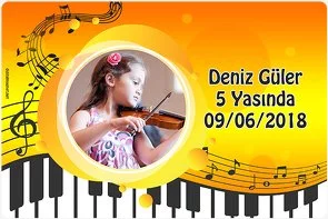 Müzik Temalı Doğum Günü Konsepti
