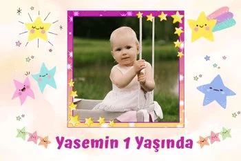 Neşeli Yıldız Temalı Doğum Günü Konsepti