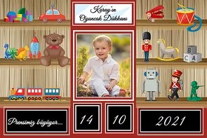 Oyuncakçı Dükkanı Temalı Parti Konsept