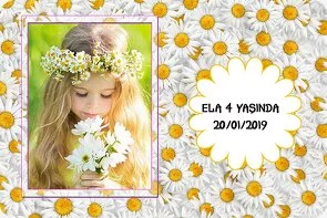 Papatya Temalı Parti Konsepti