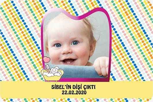 Pembe Çerçeveli Diş Temalı Parti Konsept