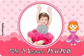Pink Princess Temalı Doğum Günü Konsepti