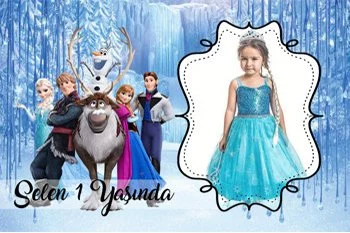 Prenses Elsa Temalı Doğum Günü Konsepti