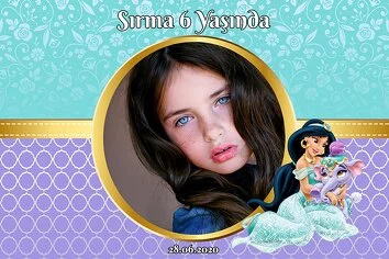 Prenses Yasemin Temalı Parti Konsept