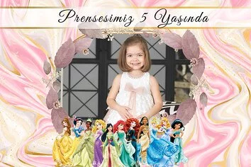 Prensesler Temalı Parti Konsept