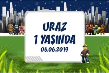  roblox Temalı Doğum Günü Parti Konsepti
